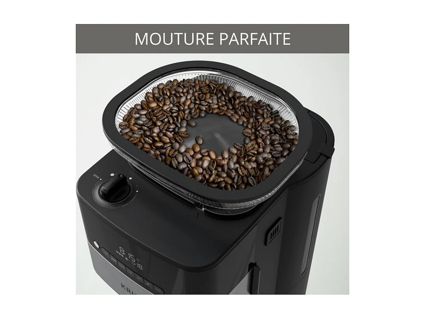 Krups Cafetière filtre programmable 10-15 tasses 1000w - KM832810