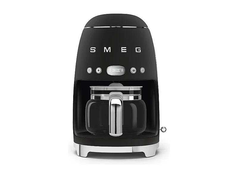 Machine à café à goutte Smeg DCF02BLMEU 1050W Noir Mat