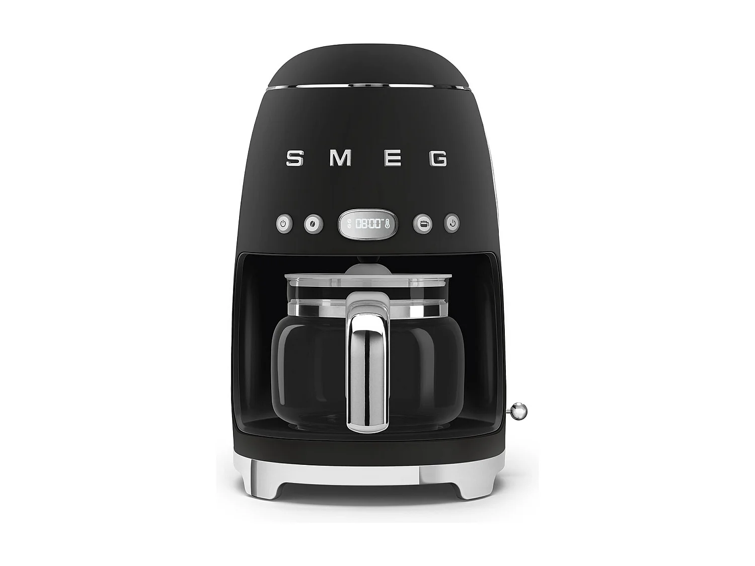 Smeg DCF02BLMEU 1050W Matte Schwarze Tropfkaffeemaschine