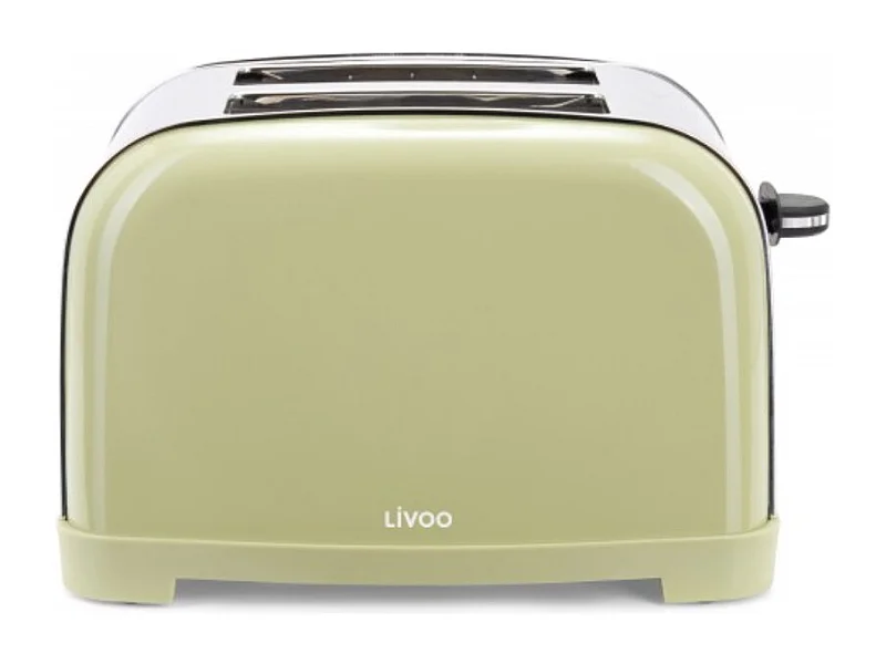 Livoo Grille-pains 2 fentes 850w vert matcha - DOD196M