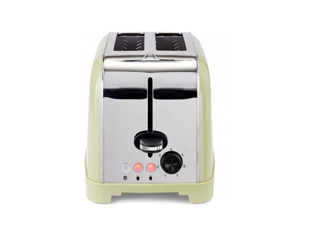 Livoo Grille-pains 2 fentes 850w vert matcha - DOD196M