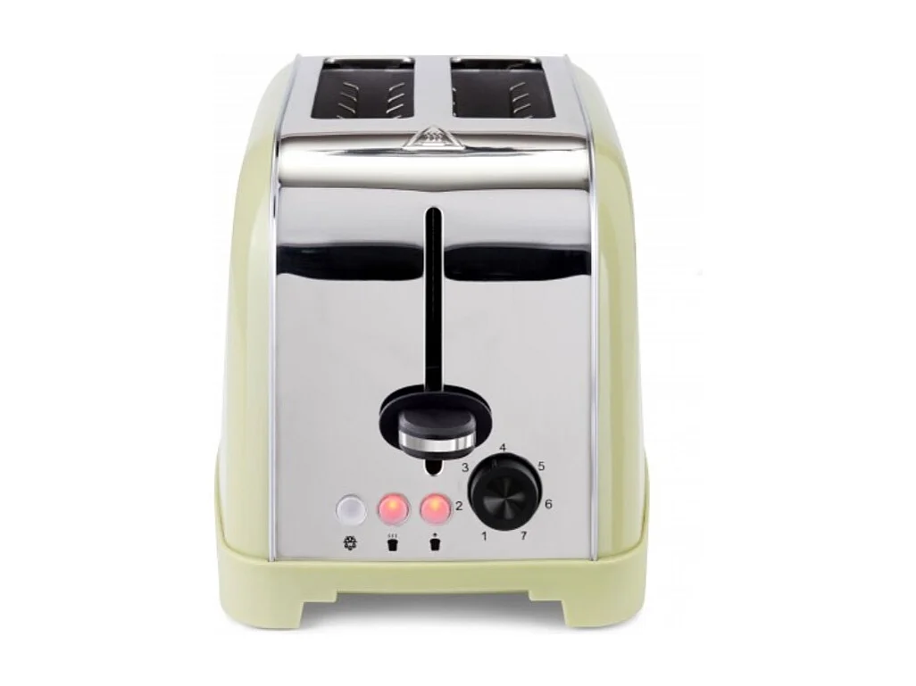 Livoo Grille-pains 2 fentes 850w vert matcha - DOD196M