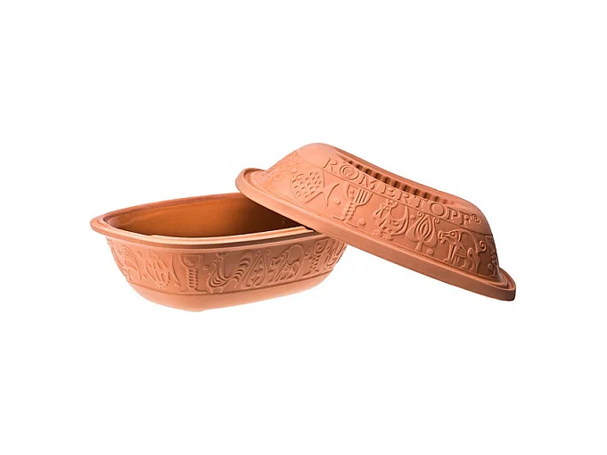 Romertopf Cocotte rectangulaire 39cm en terre cuite - 81749