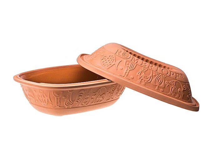 Romertopf Cocotte rectangulaire 39cm en terre cuite - 81749