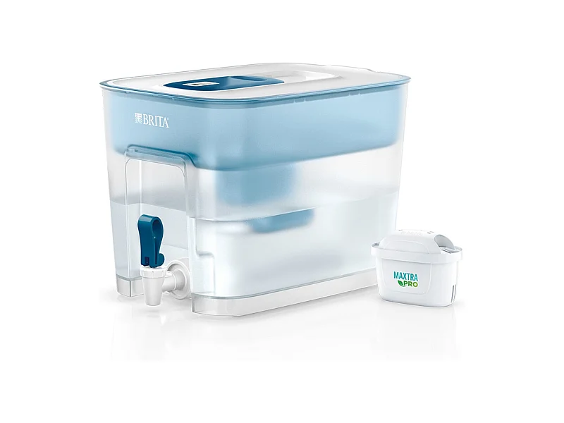 Distributeur d'eau Brita Flow avec 1 cartouche Maxtra Pro 1051126 Bleu