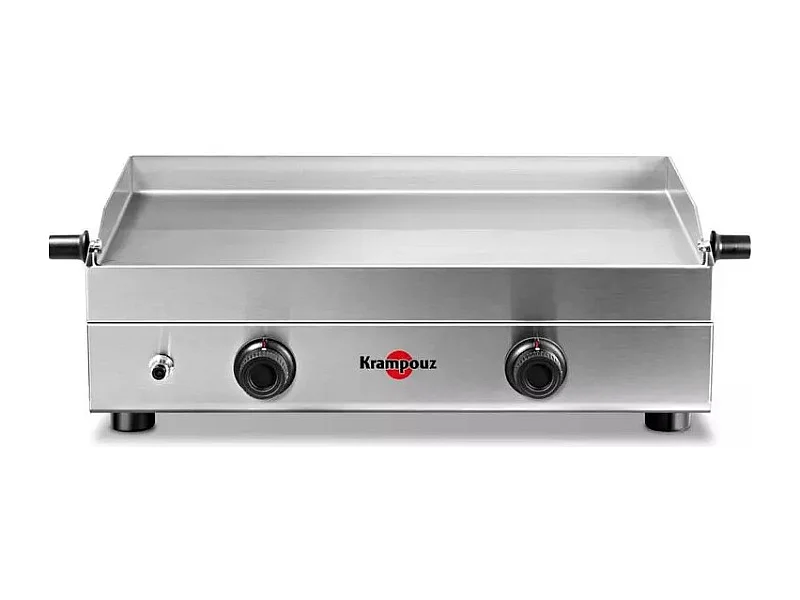 Plancha gaz Krampouz Saveur Double PFSV2MA KR 3400 W Inox
