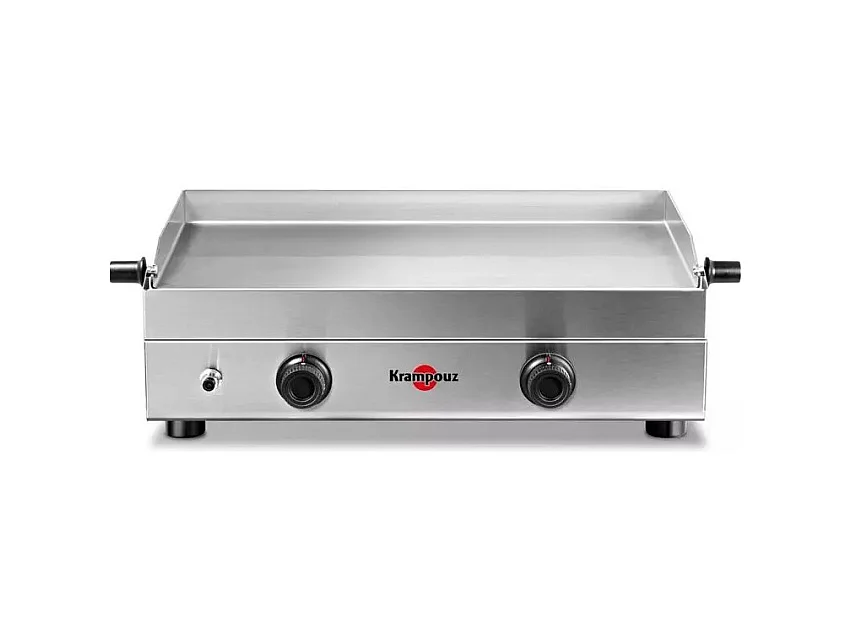 Plancha gaz Krampouz Saveur Double PFSV2MA KR 3400 W Inox