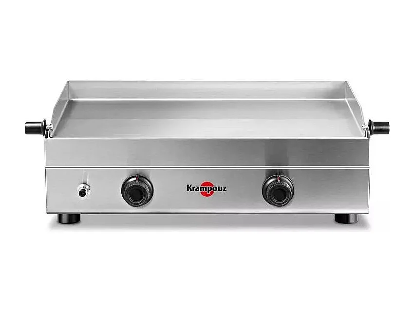 Plancha gaz Krampouz Saveur Double PFSV2MA KR 3400 W Inox