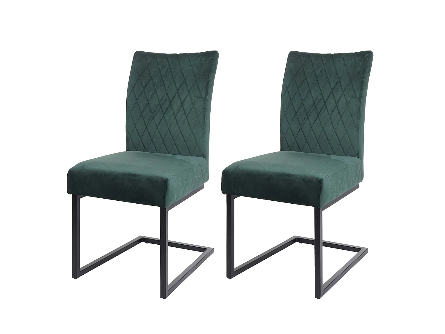 Freischwinger MCW-L15 (2er-Set), Grün
