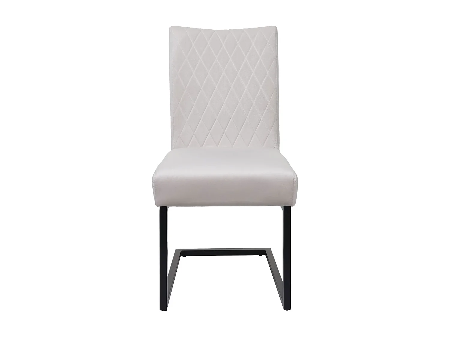 Cantilever chair MCW-L15 (set of 2),  cream-beige