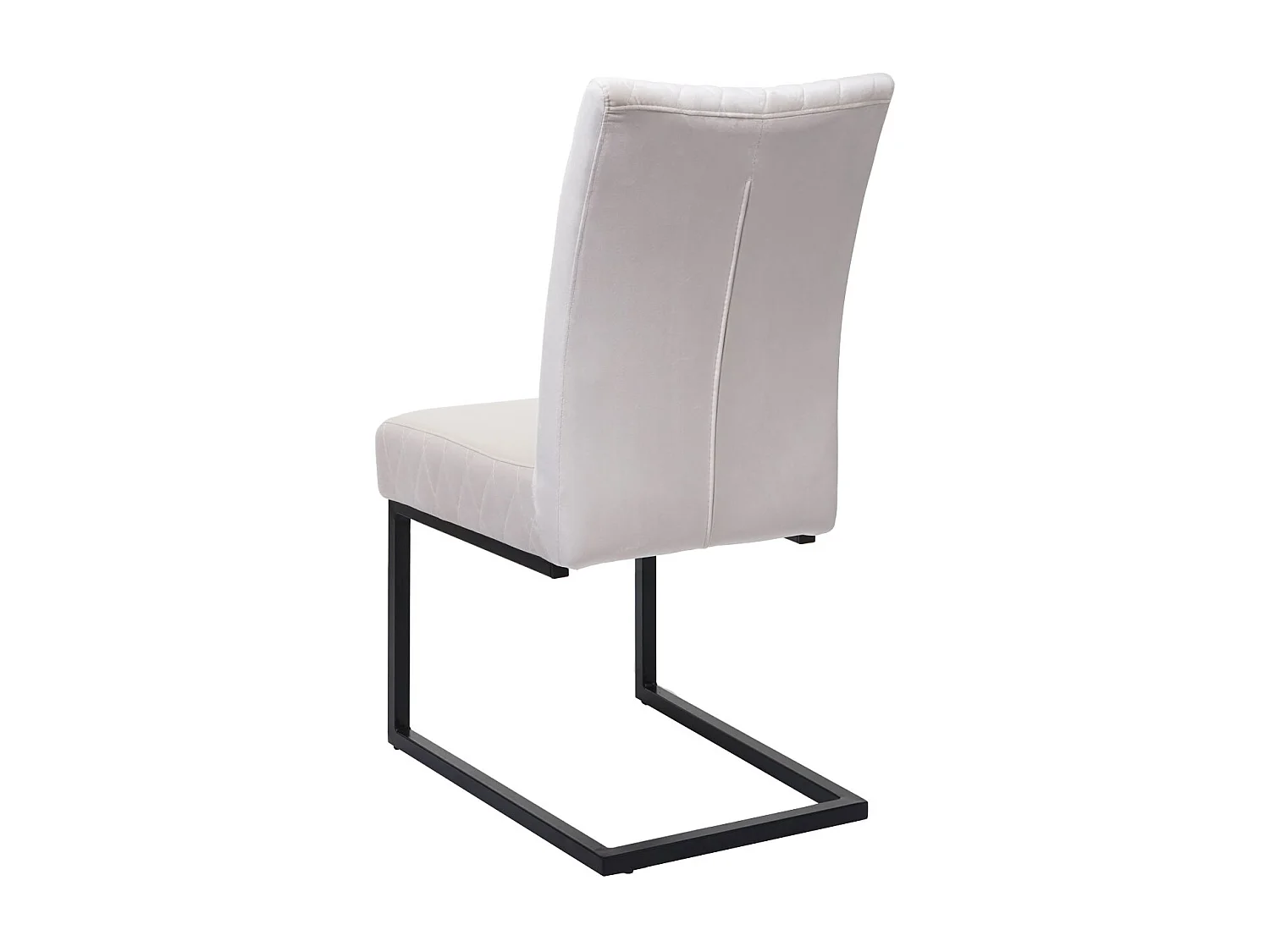 Cantilever chair MCW-L15 (set of 2),  cream-beige