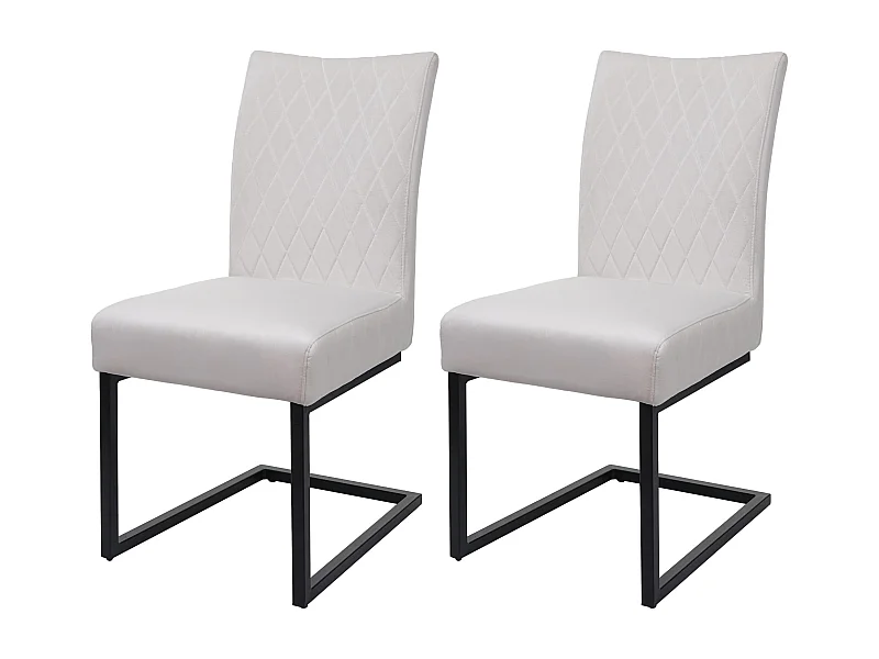 Piétement luge MCW-L15 (lot de 2),  crème-beige