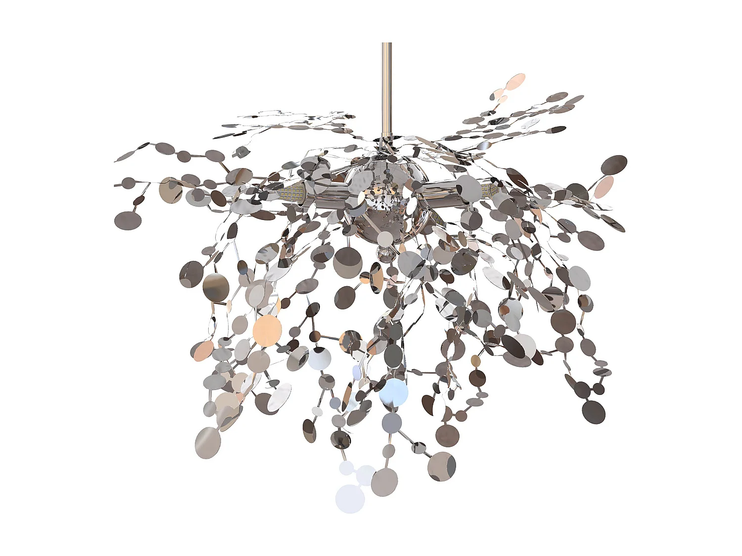 Lámpara Colgante de Acero - Flora