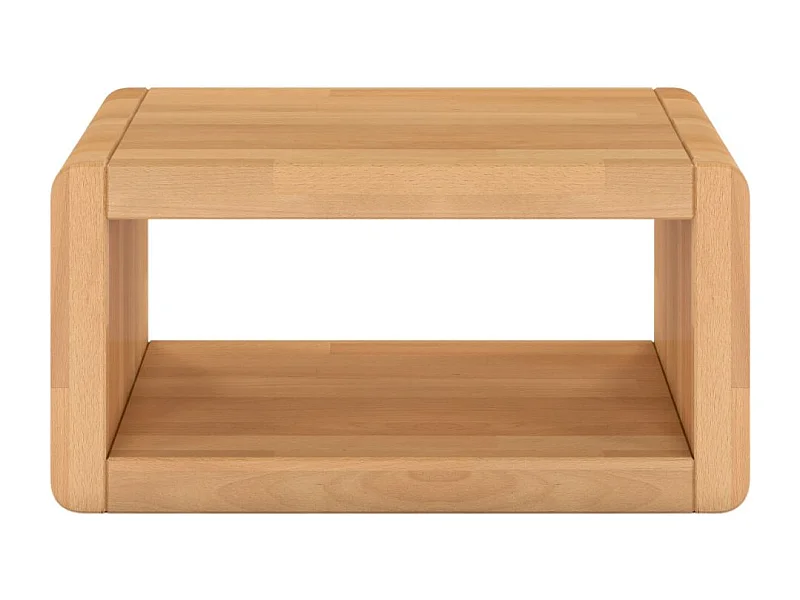 Massivholznachttisch Boverio, buche - lackiert, naturfarben