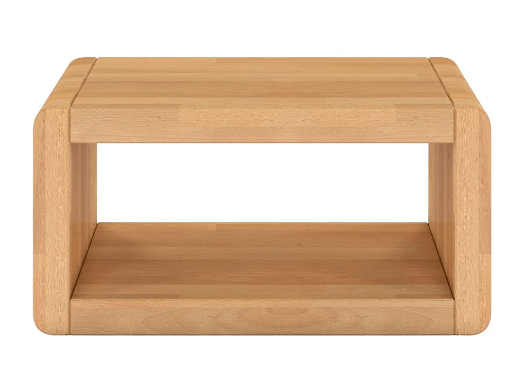 Massivholznachttisch Boverio, buche - lackiert, naturfarben