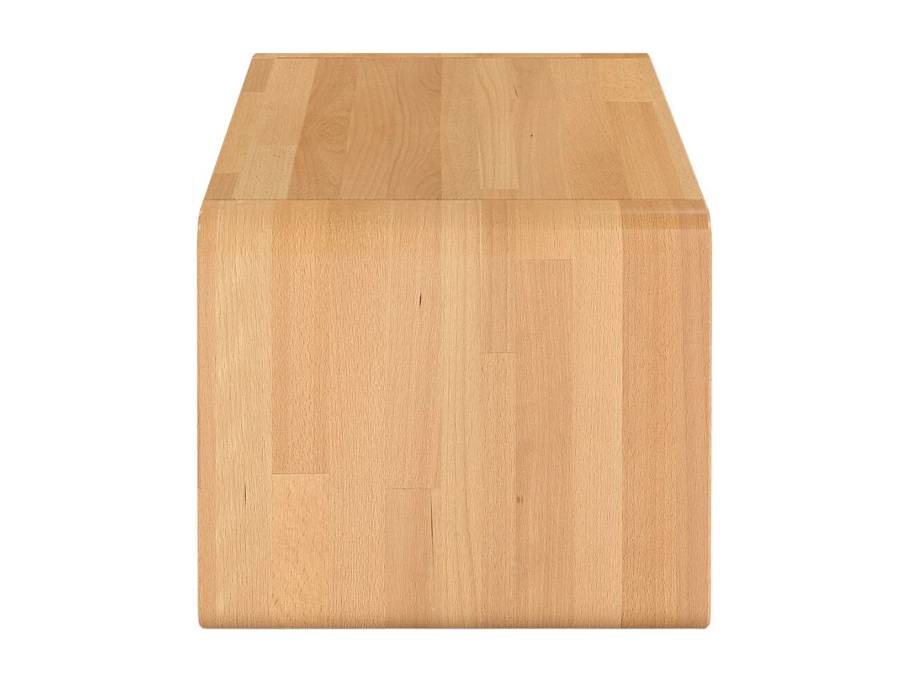 Massivholznachttisch Boverio, buche - lackiert, naturfarben