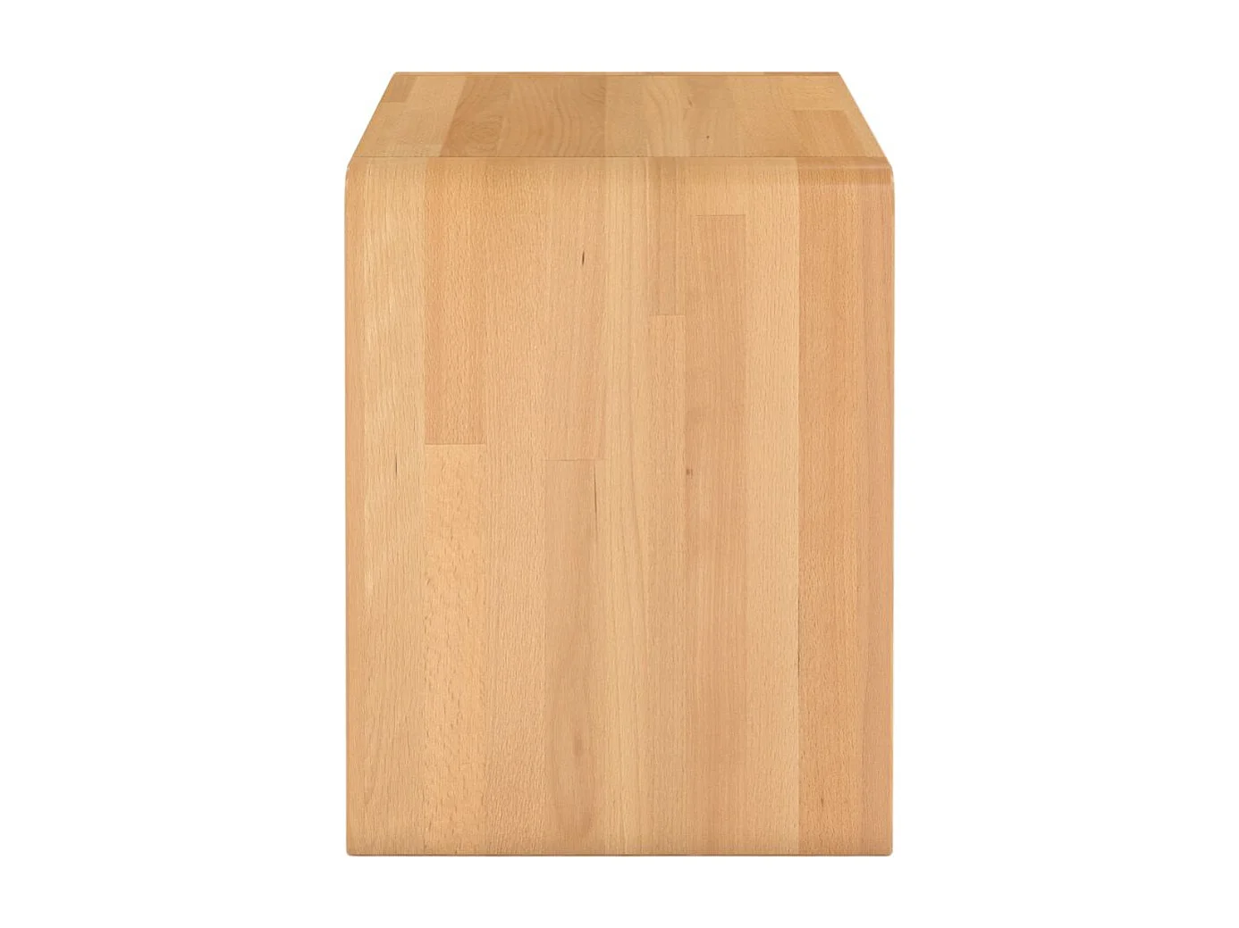 Massivholznachttisch Angeli, buche - lackiert, naturfarben