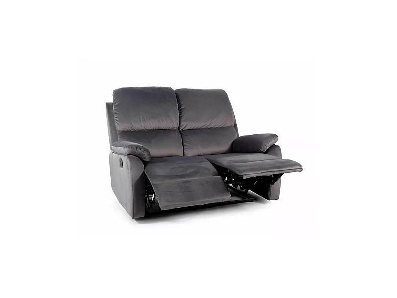 Sofa rozkładana SPENCER 2 VELVET szara