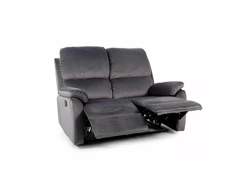 Sofa rozkładana SPENCER 2 VELVET szara