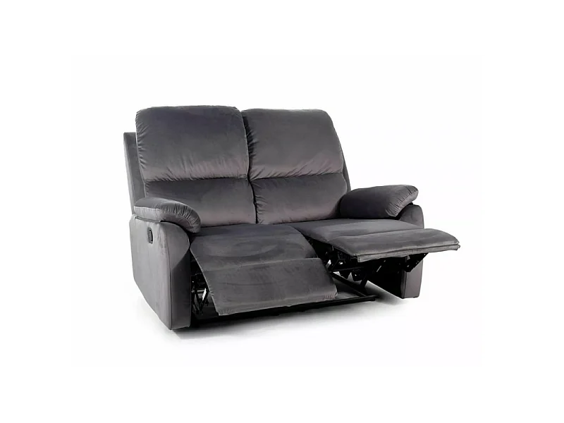 Sofa rozkładana SPENCER 2 VELVET szara