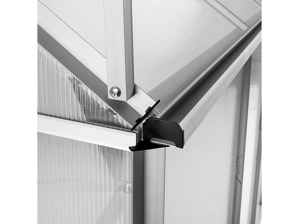 Serre de jardin jardinage polycarbonate 250 x 185 x 195 cm 1608007