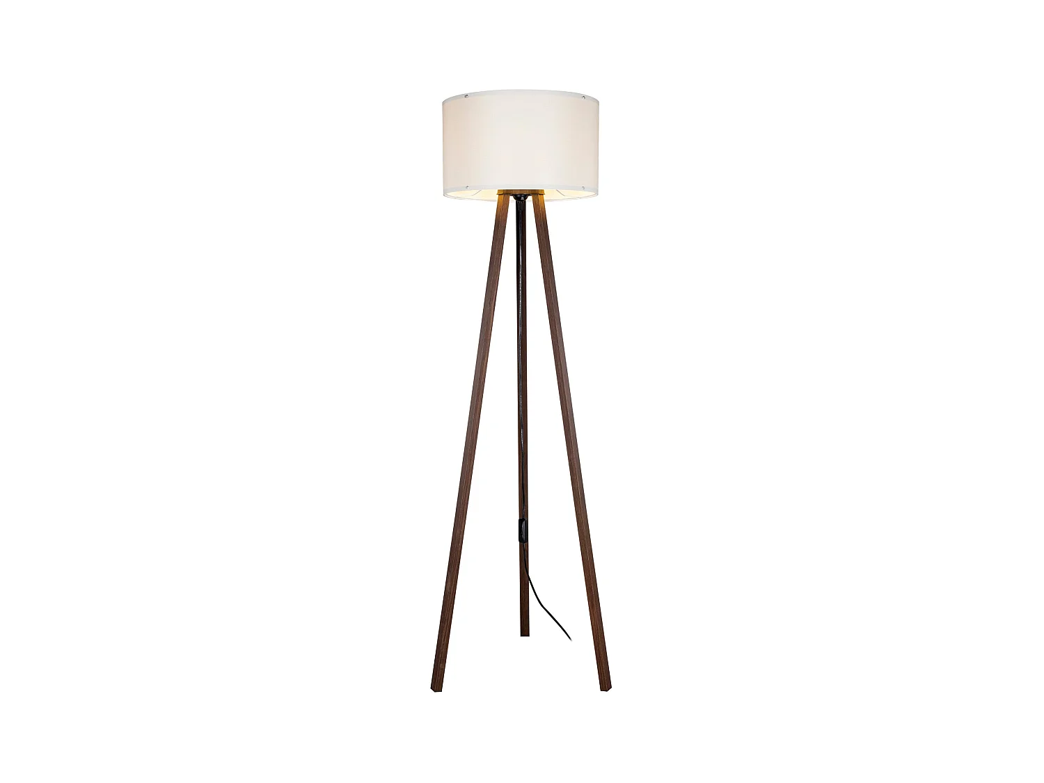 Lampadaire lampe lumière luminaire marron 36.5 x 36.5 x 136 cm 03_0007274