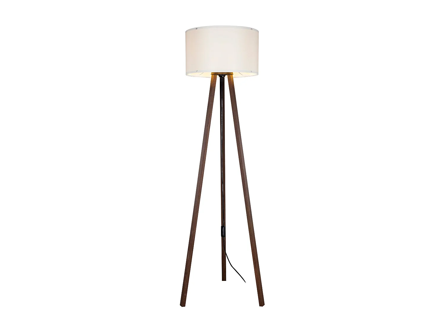 Lampadaire lampe lumière luminaire marron 36.5 x 36.5 x 136 cm 03_0007274