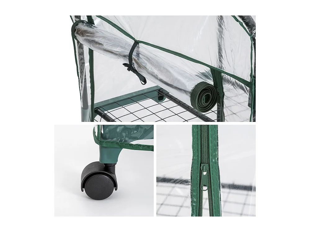 Serre de jardin jardinage 69 x 49 x 133 cm 1608004