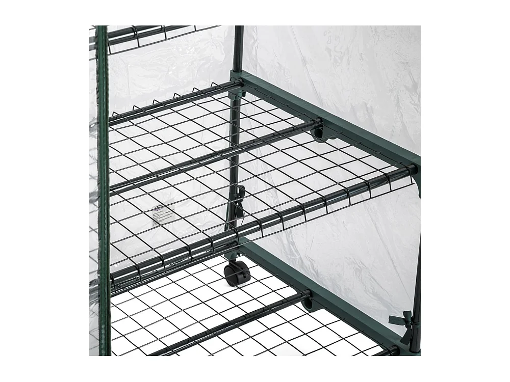 Serre de jardin jardinage 69 x 49 x 133 cm 1608004