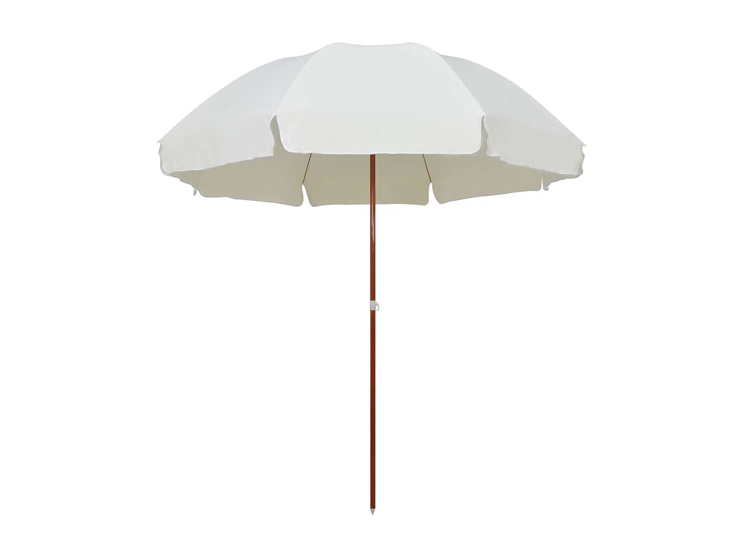 Sombrilla con mástil de acero 300 cm arena 02_0008104