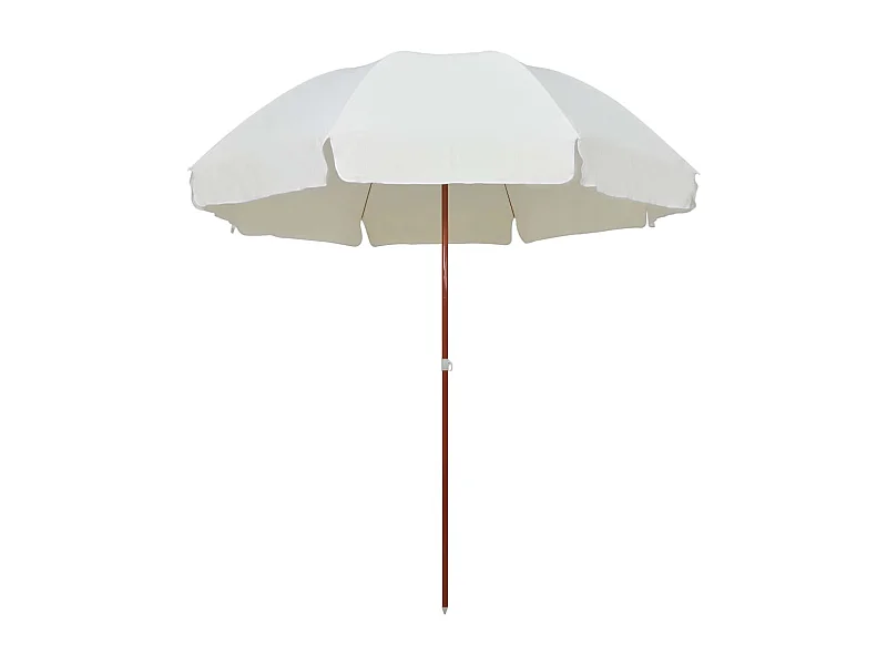 Sombrilla con mástil de acero 300 cm arena 02_0008104