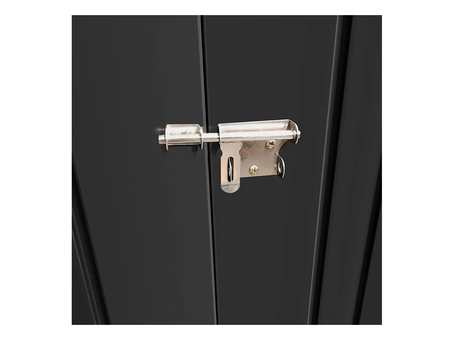 Abri de jardin cabane argenté 145 x 86 x 135 cm 14_0008107