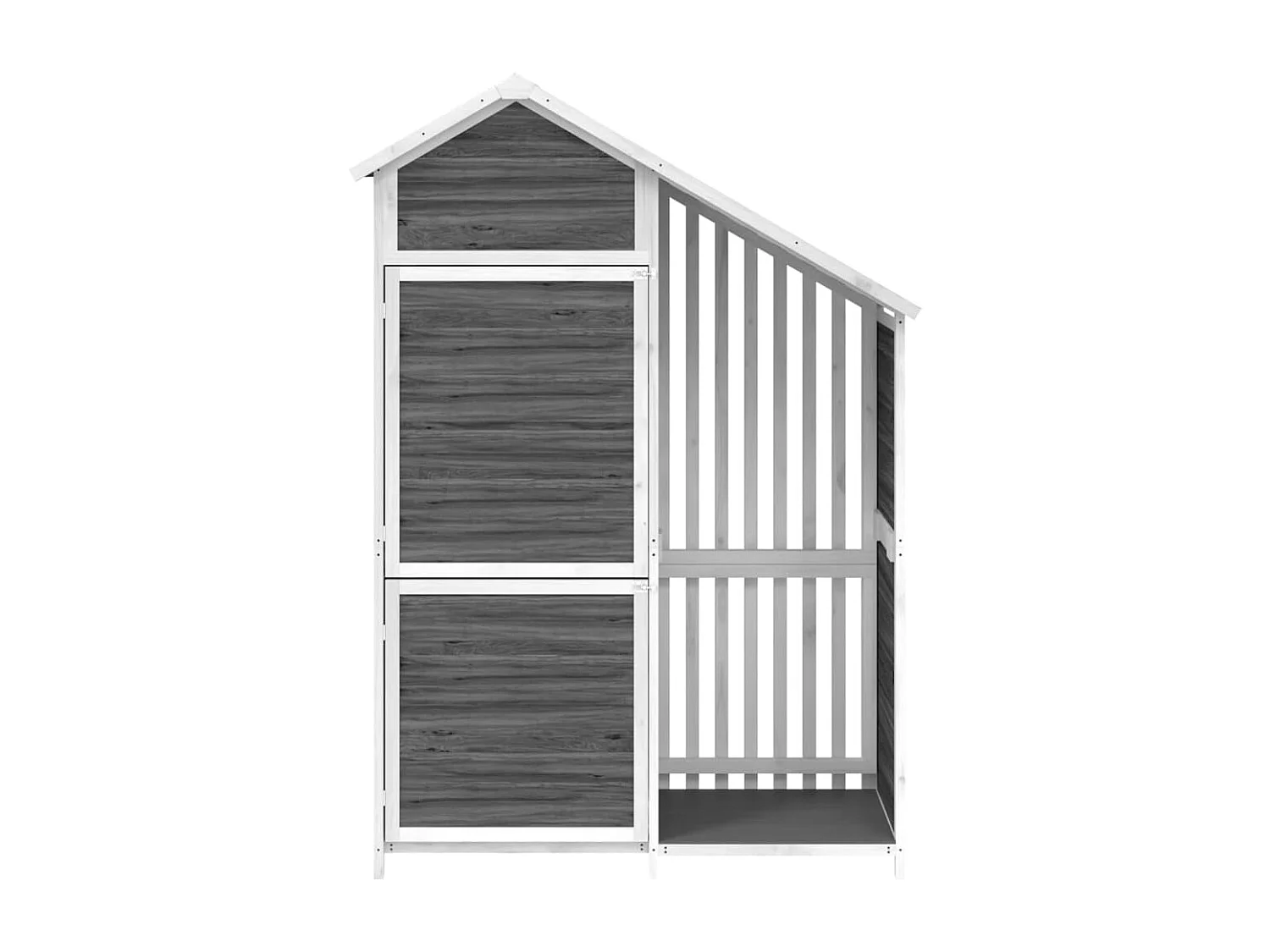 Abri de jardin cabane bois marron 120 x 53.5 x 170 cm 02_0022414