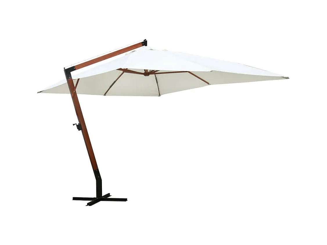 Ombrellone 300 x 400 cm bianco 02_0008035