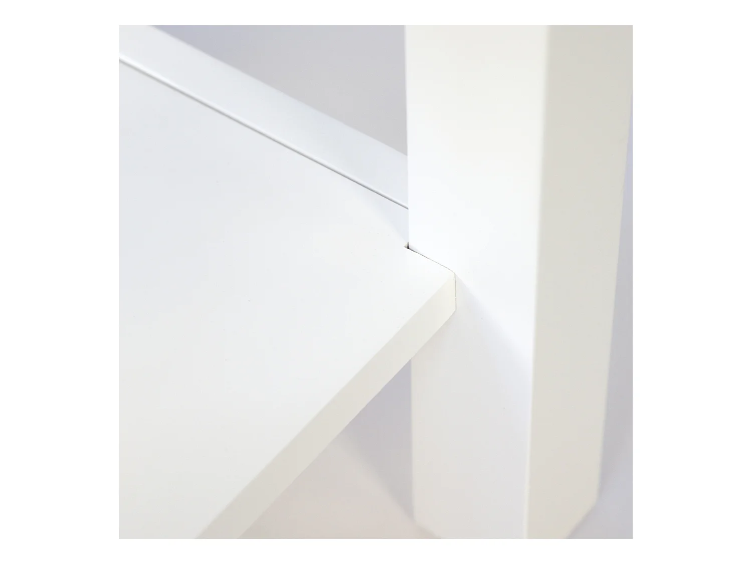 Ensemble de tabourets en bois 30x32x47 cm blanc