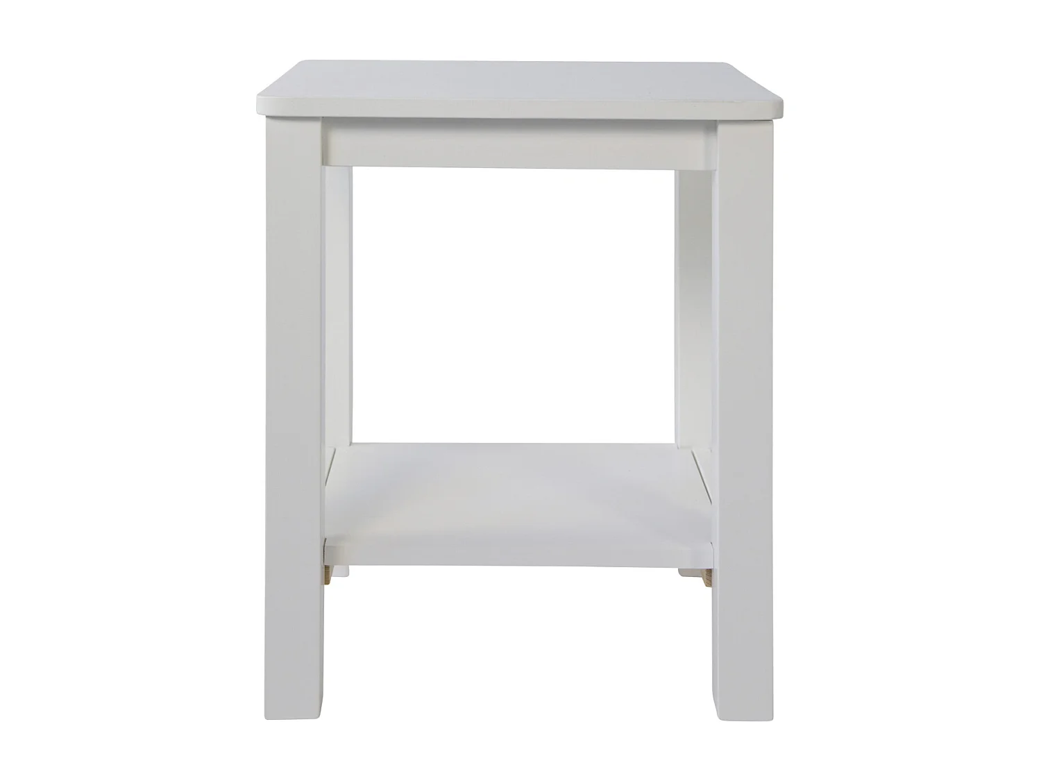 Holzhocker-Set 30x32x47 cm, weiß