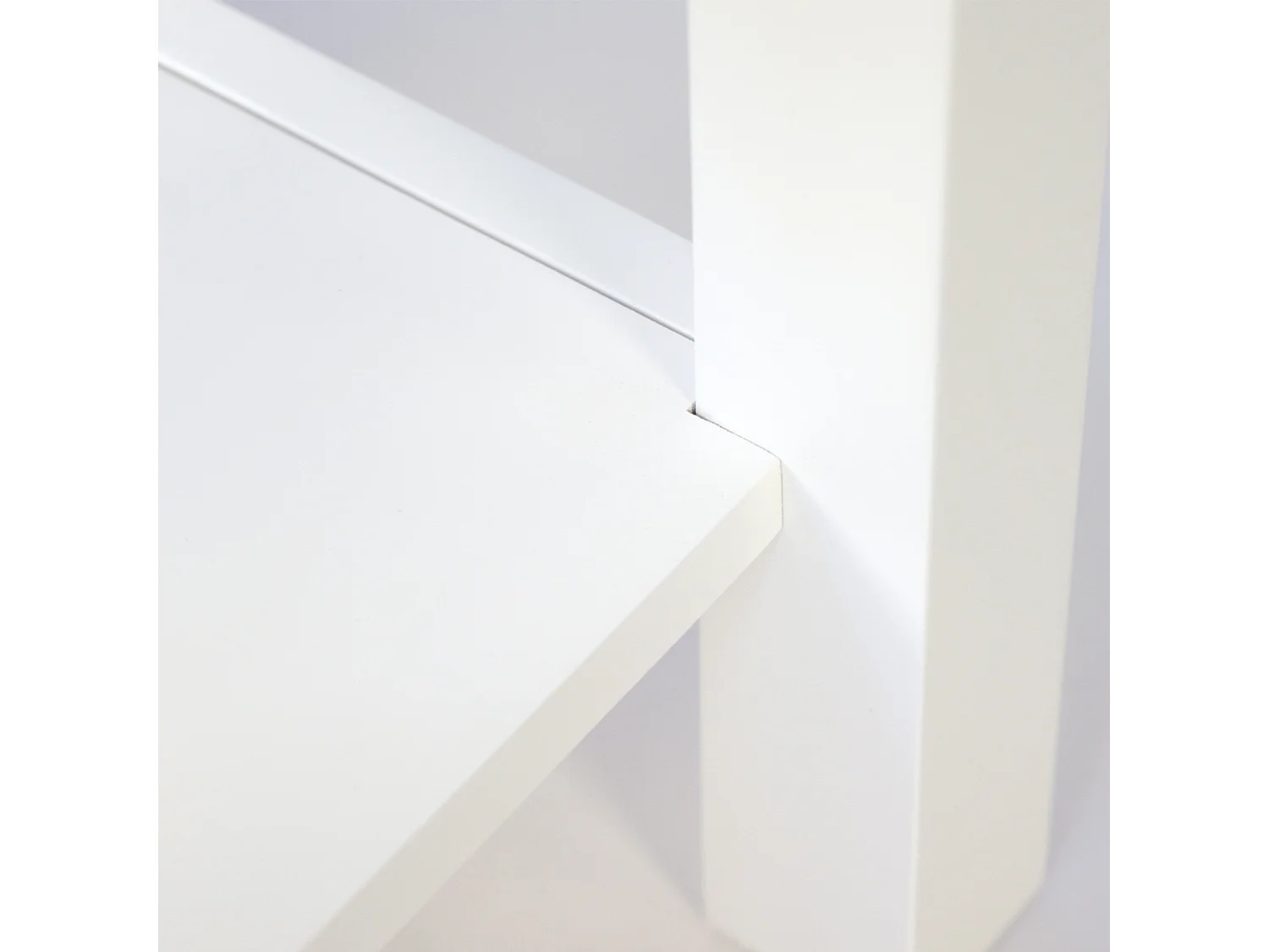 Holzhocker-Set 30x32x47 cm, weiß