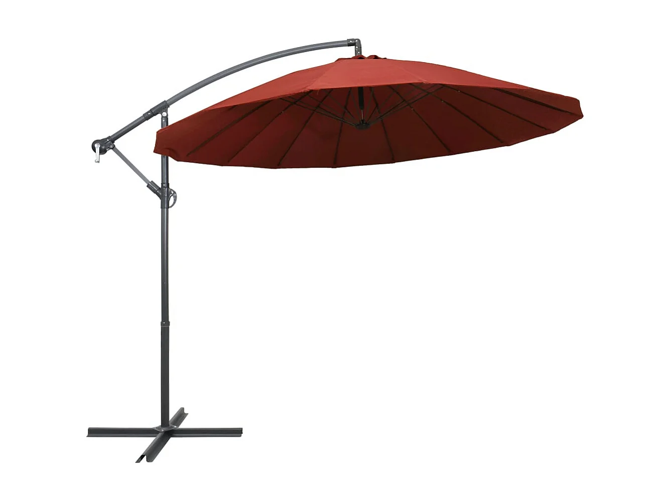 Ombrellone sospeso terracotta 3 m palo alluminio 02_0008728