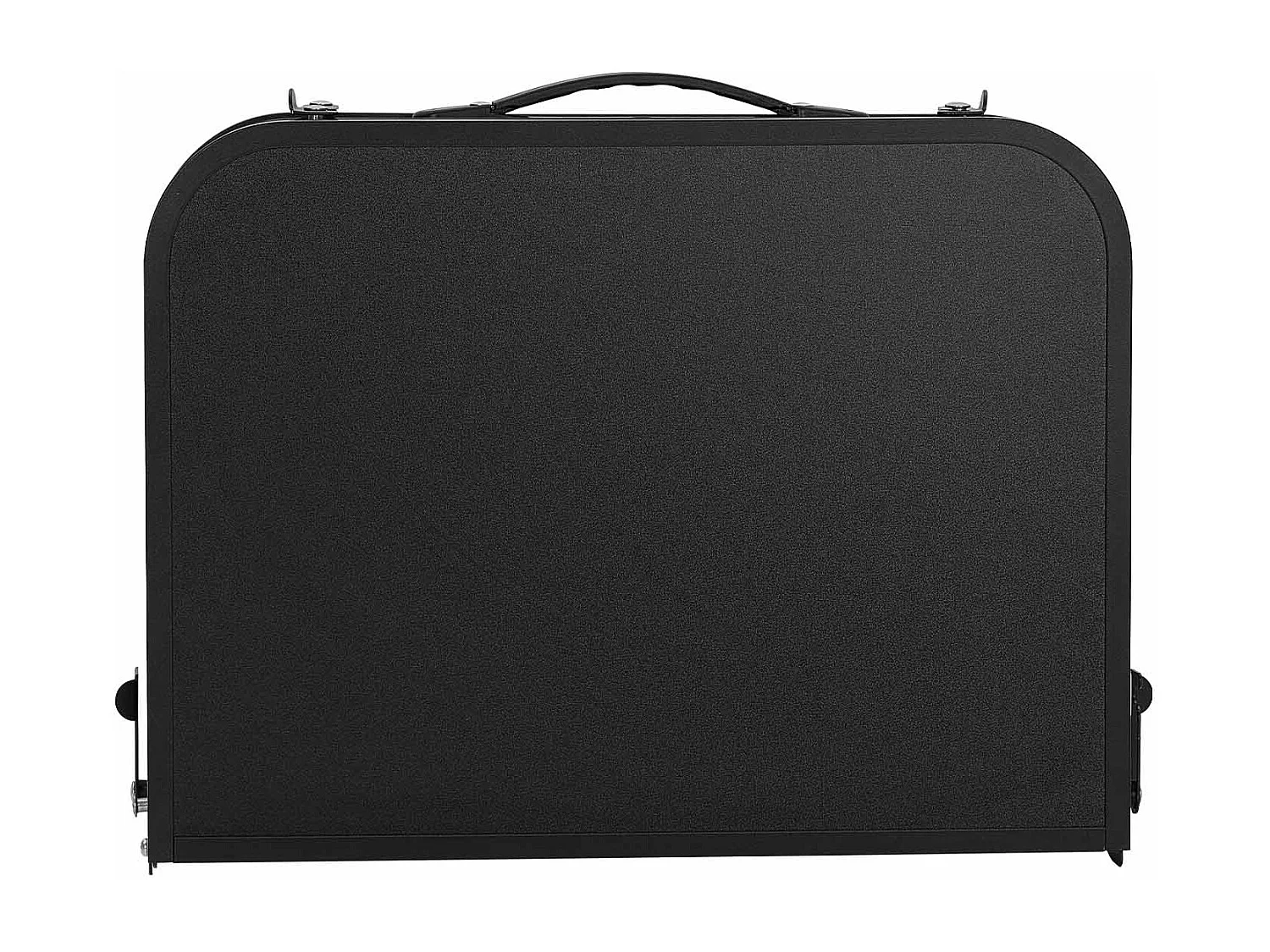 Table de Camping SucceBuy Pliante 60x40 cm, Table d'Appoint Portable Légère et Compacte, en Aluminium MDF, Hauteur Réglable, pour Pique-nique, Noir