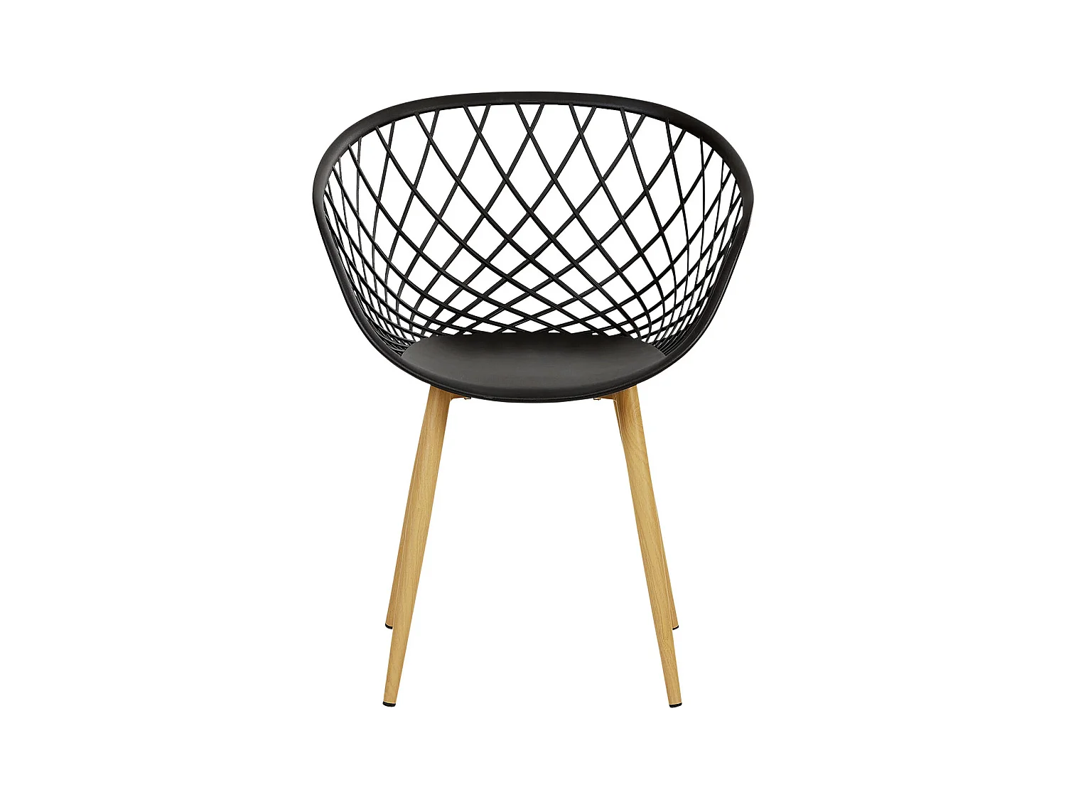 Gartenstuhl 62x80x57 cm schwarz