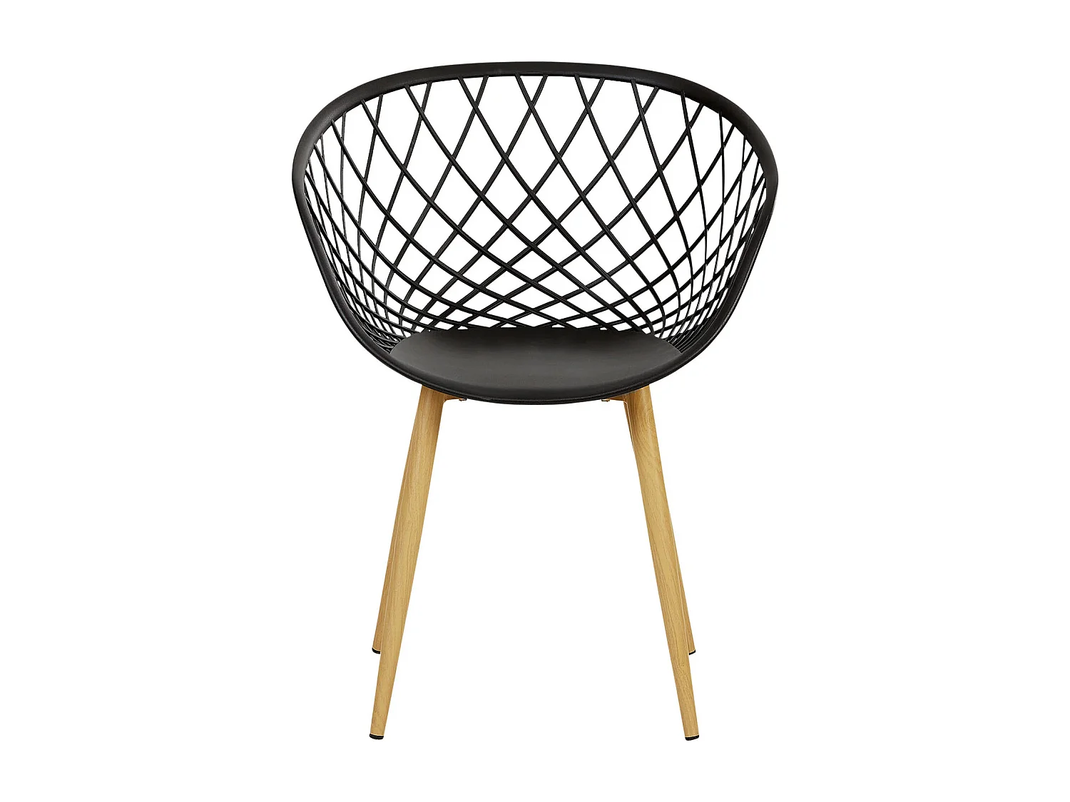 Silla de jardín 62x80x57 cm negro