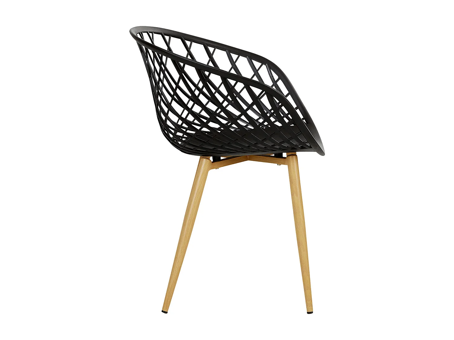 Silla de jardín 62x80x57 cm negro