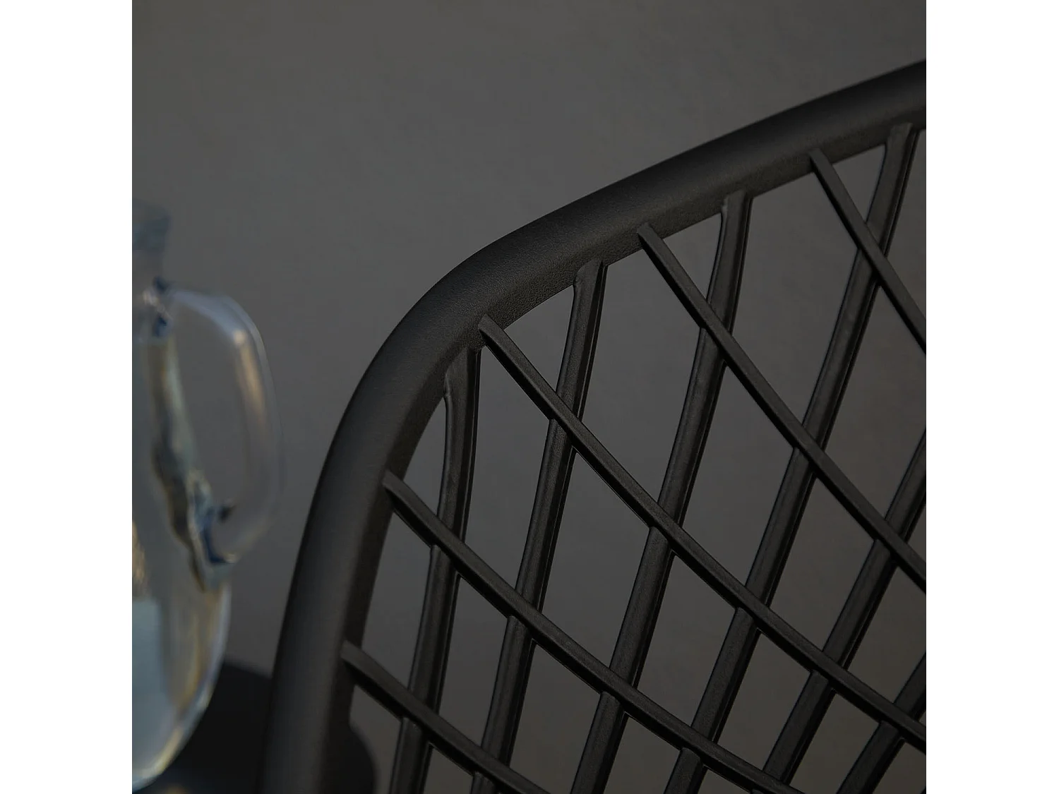 Silla de jardín 62x80x57 cm negro