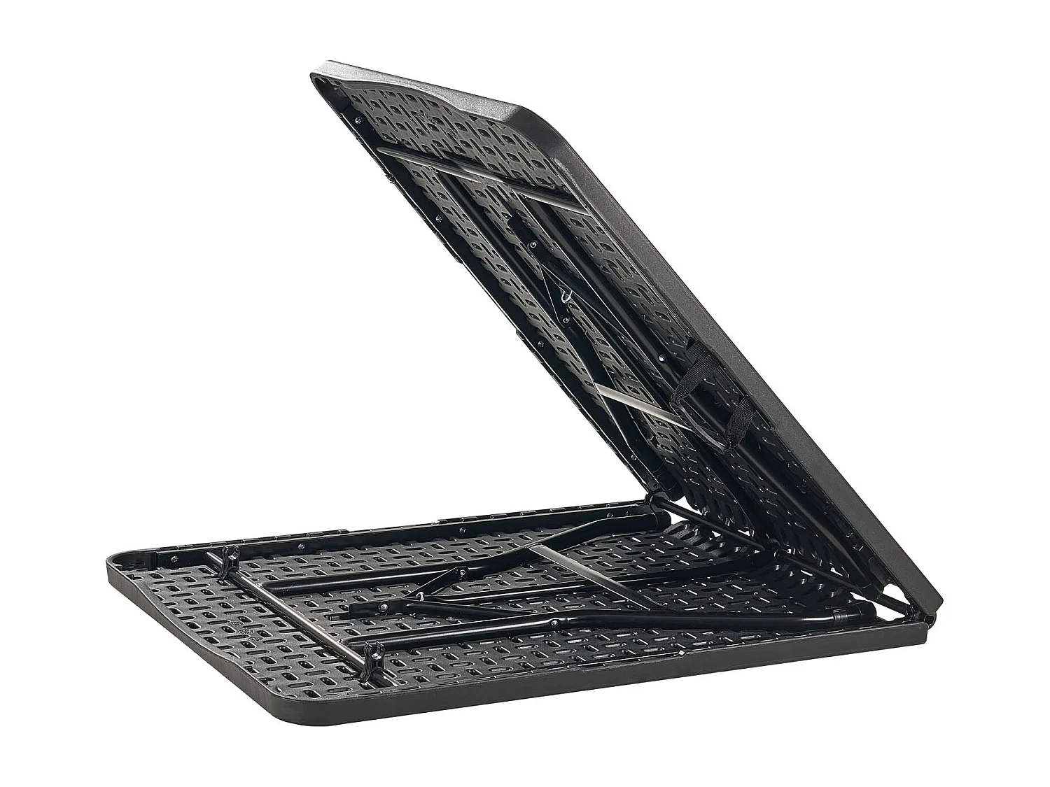 Tavolo Pieghevole SucceBuy Rettangolare, Tavolo Utilitario Portatile di 180 cm, Solido e Stabile, per Festa, Picnic e Campeggio, Interno ed Esterno