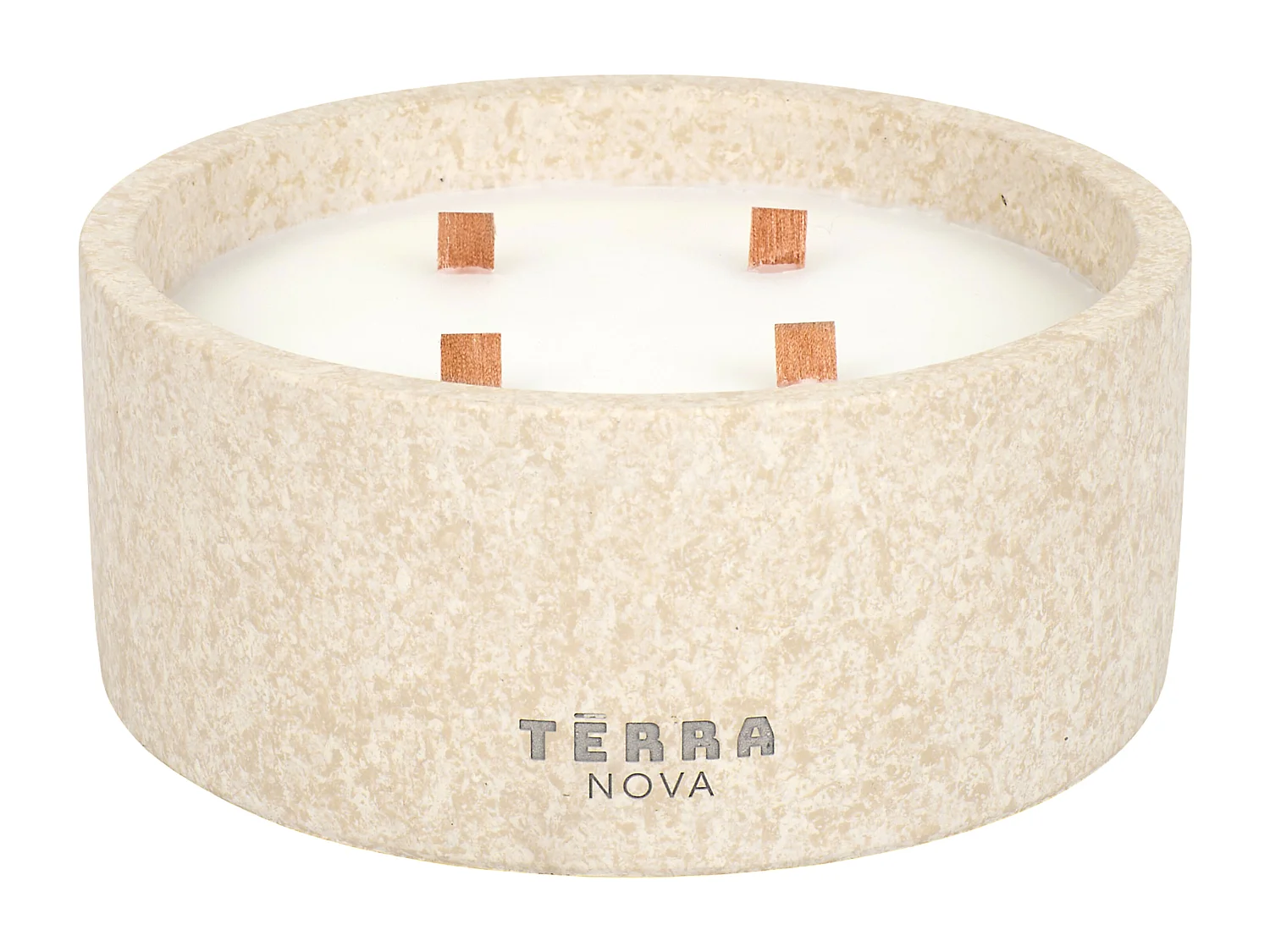 Bougie Terra Nova D19cm Beige