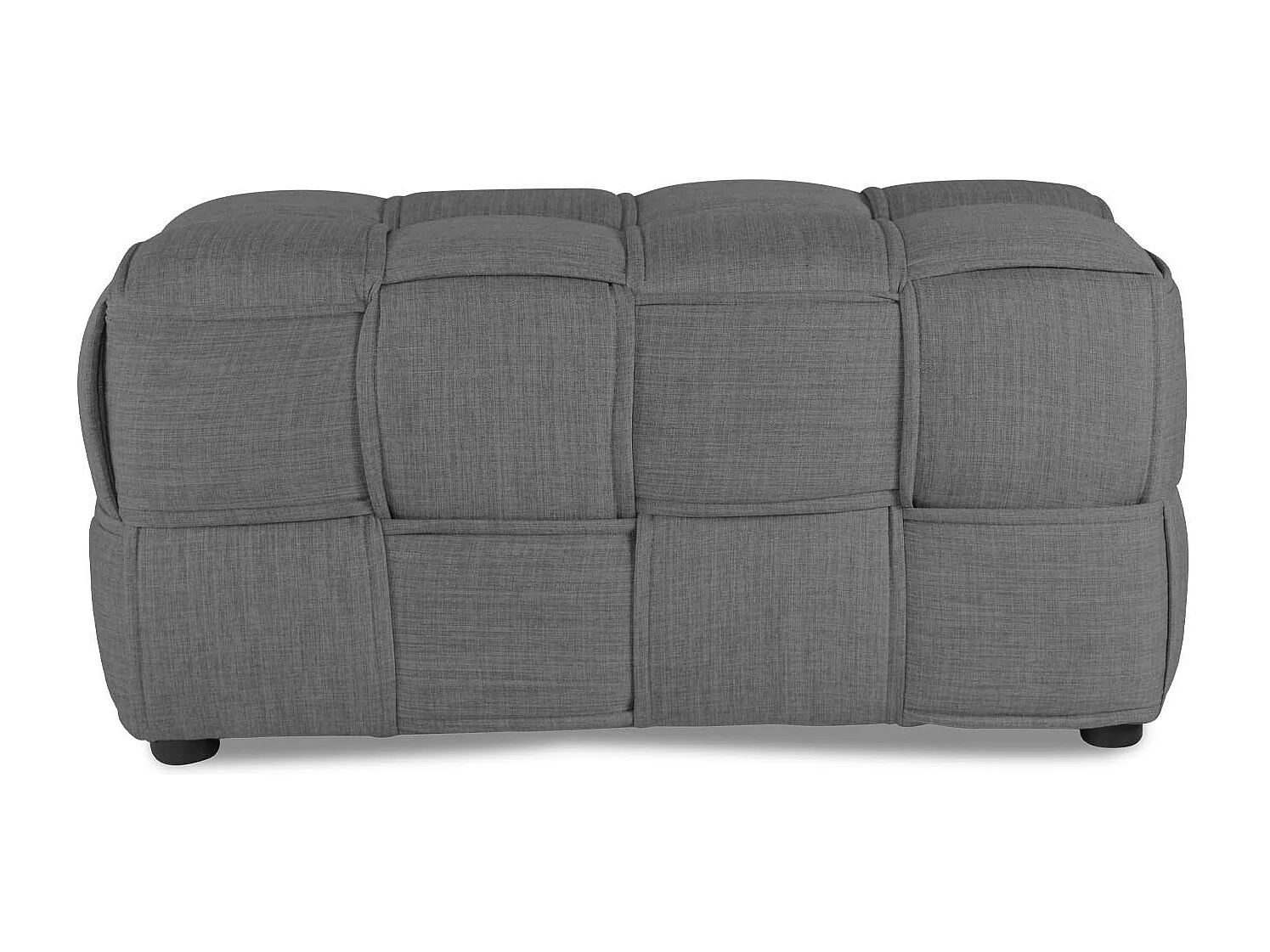 Bankkruk 86x43x40 cm grijs