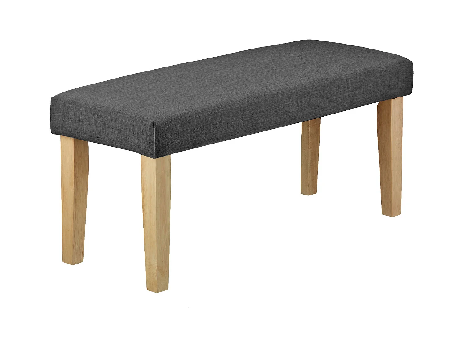 Banc 103x41x47 cm gris foncé