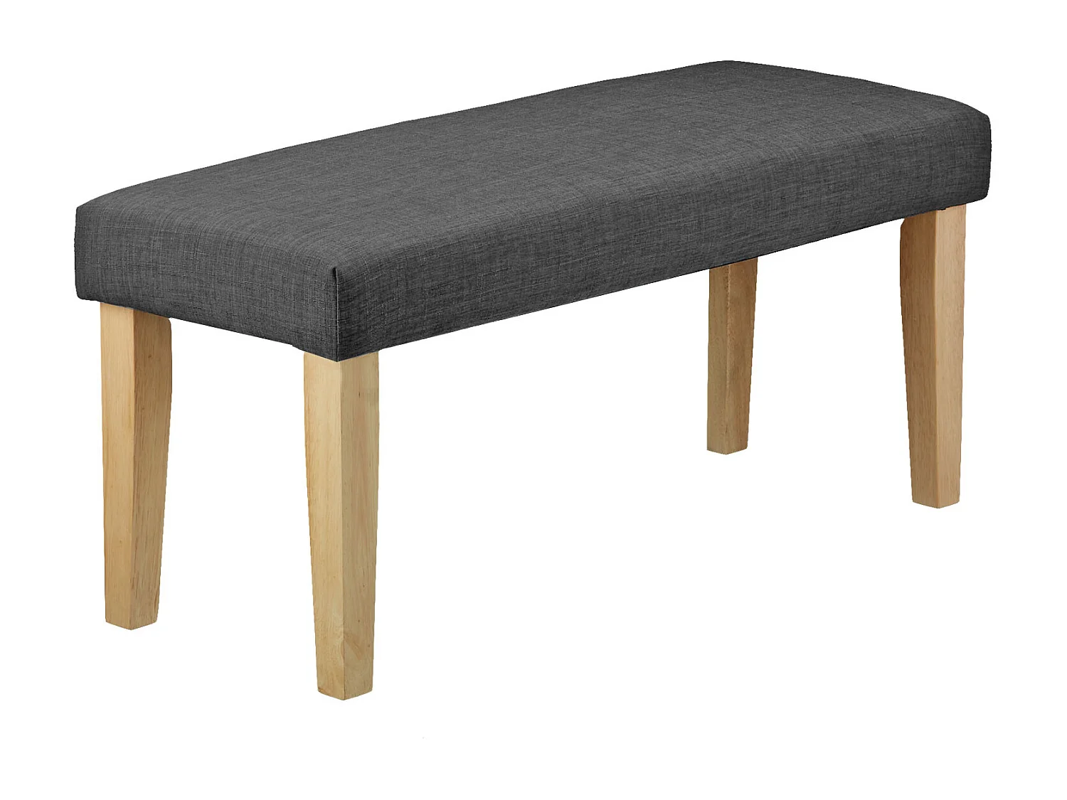 Banc 103x41x47 cm gris foncé