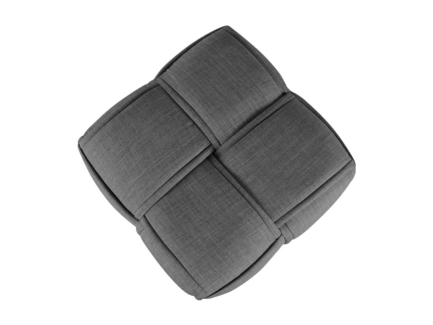 Banco 43x40x43 cm cinza