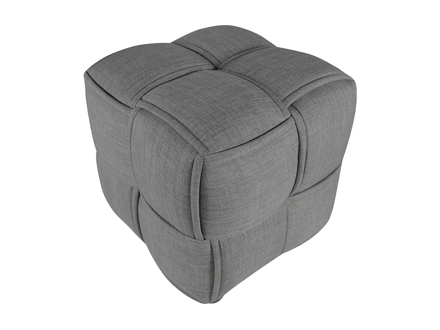 Banco 43x40x43 cm cinza